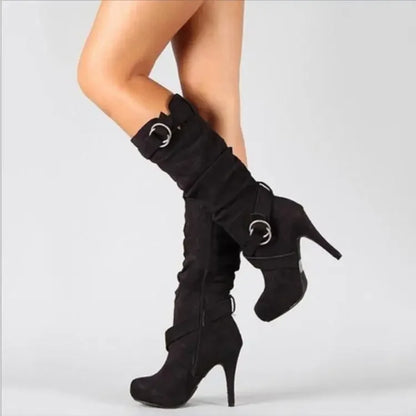 Knee-High Heeled Boots SELLEVE