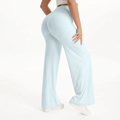SELLEVE Tailored Wide-Leg Trousers