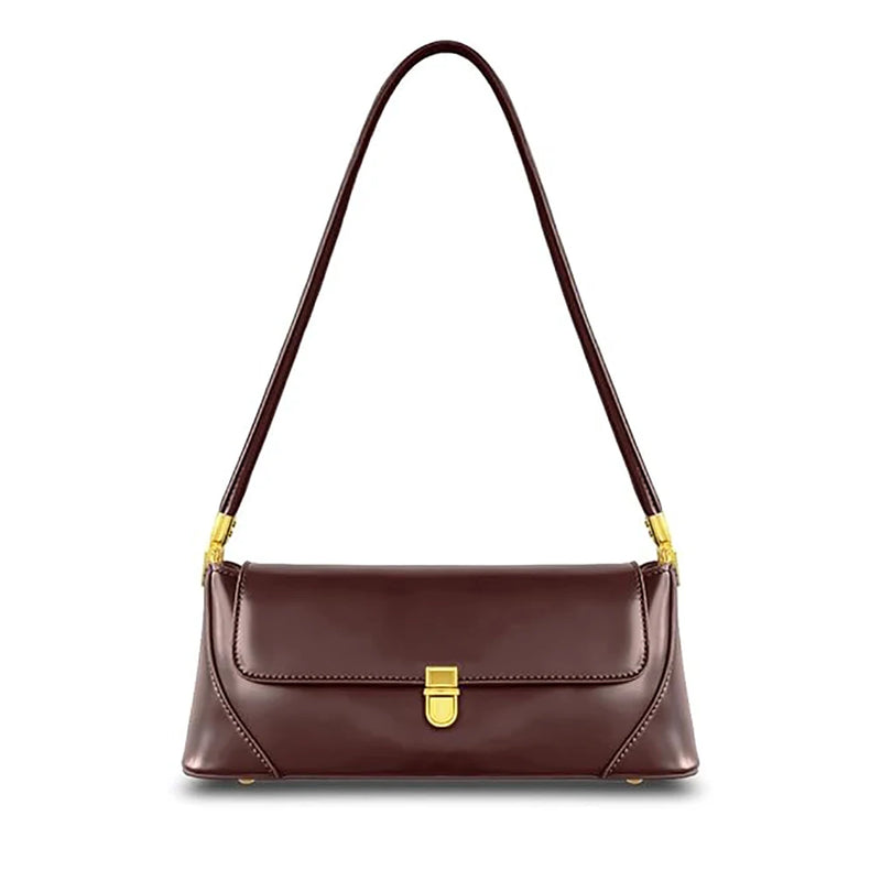 Vintage Women Vegan Leather Classic Multifunctional Hand Bag,