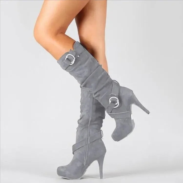 Knee-High Heeled Boots SELLEVE