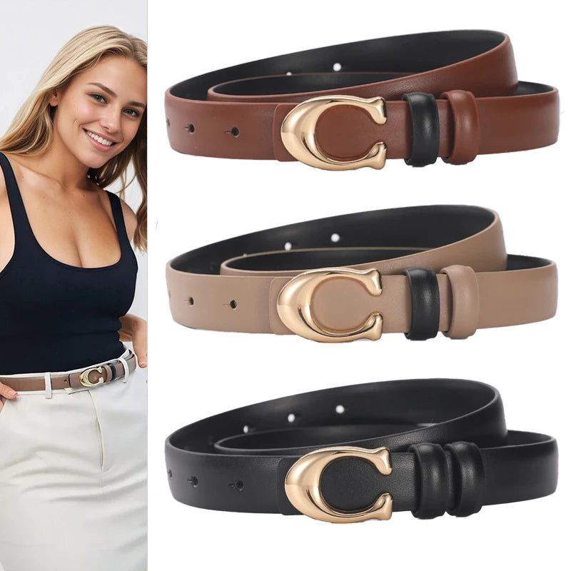 SELLEVE Premium Leather Belt